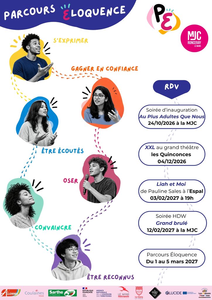Affiche du Parcours Éloquence